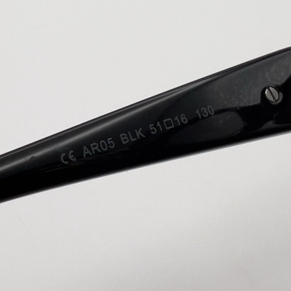 Wp-Ar05 Eyeglass Frames Rectangle Full Rim Black … - image 7